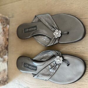 Brighton “Party” Metallic Sandals